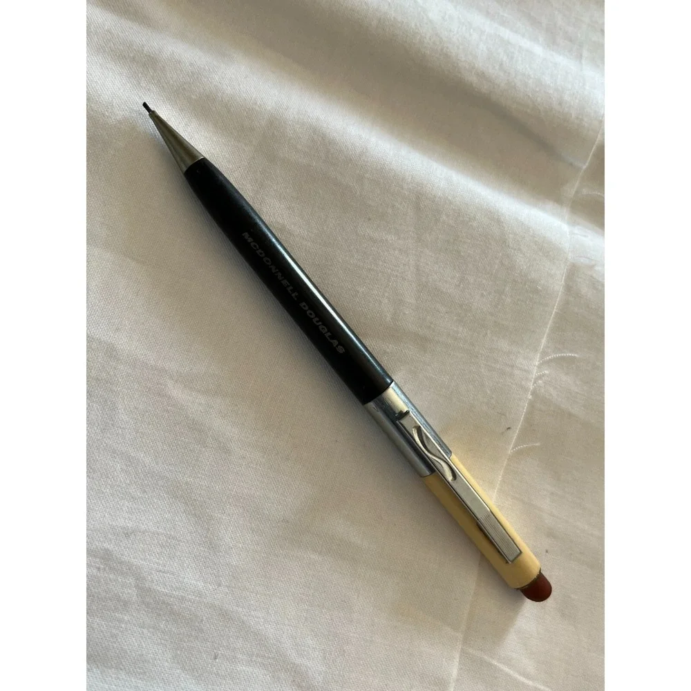 vintage Scripto Mcdonnell Douglas mechanical pencil - est 1960's aerospace